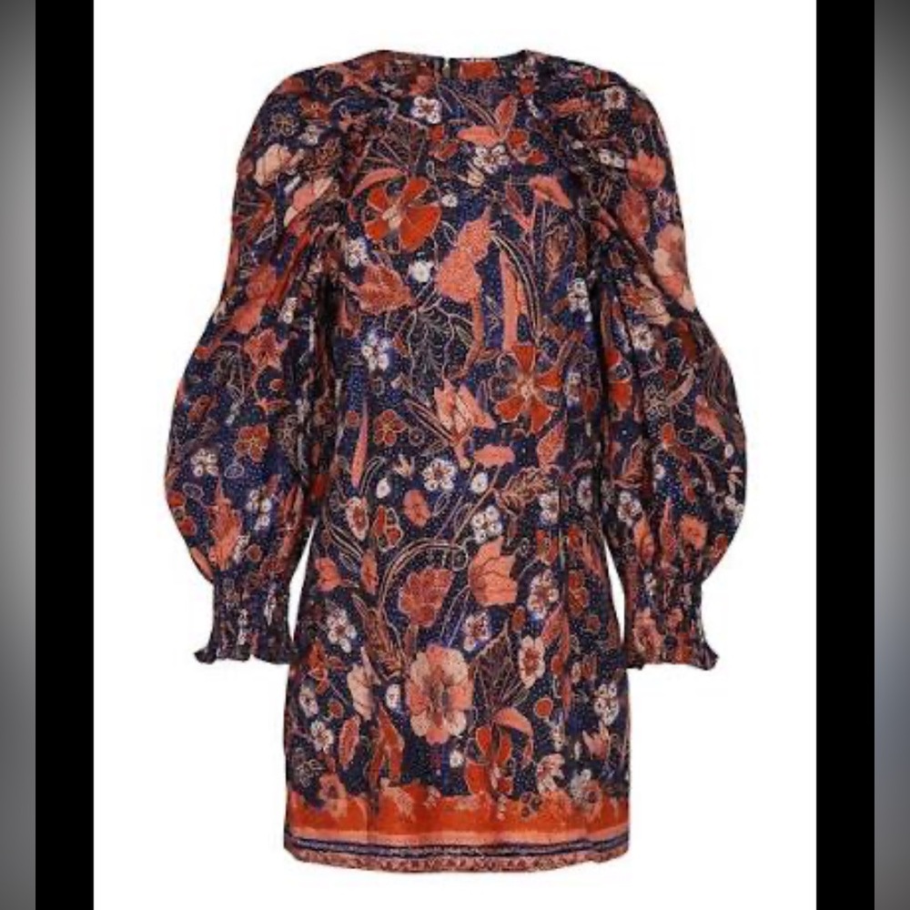 Ulla Johnson
Devya Dress Floral Print Off-Shoulder Dress
